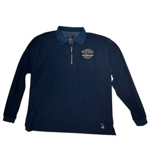 Vintage Four Queens Casino Las Vegas Quarter Zip Pullover Size‎ Large